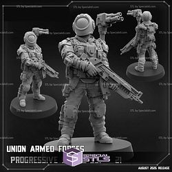 August 2025 Sci-Fi PapSikels Miniatures