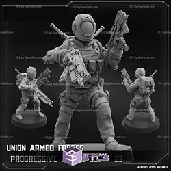 August 2025 Sci-Fi PapSikels Miniatures