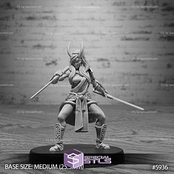 August 2025 Set 133 - Ninja Legends Epic Miniatures