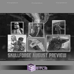 August 2025 Skullforge Studios Miniatures