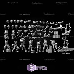 August 2025 War Bear Studios Miniatures