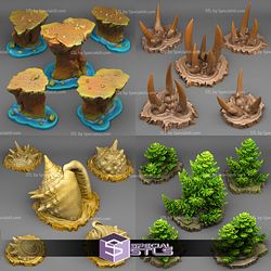 January 2022 Fantastic Plants & Rocks Miniatures