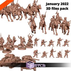 January 2022 Eskice Miniatures