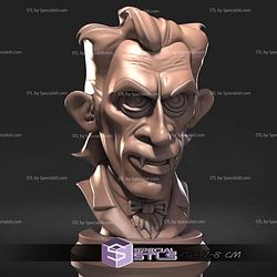 Mini Bust Character Collection STL Dracula