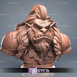 Mini Bust Character Collection STL Durotan
