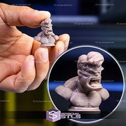 Mini Bust Character Collection STL Hulk