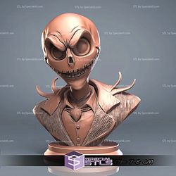 Mini Bust Character Collection STL Jack Skellington