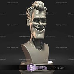 Mini Bust Character Collection STL Jim Carrey