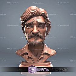 Mini Bust Character Collection STL Joel Last Of Us