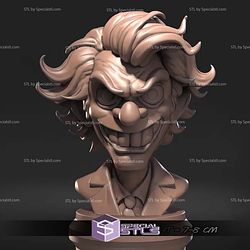Mini Bust Character Collection STL Joker