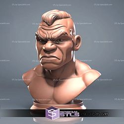 Mini Bust Character Collection STL Mike Tyson