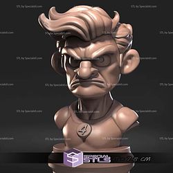 Mini Bust Character Collection STL Mister Fantastic