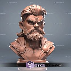 Mini Bust Character Collection STL Thor