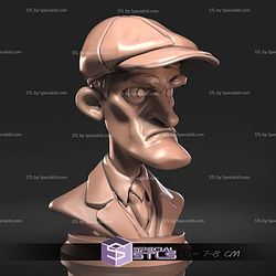 Mini Bust Character Collection STL Tommy Shelby