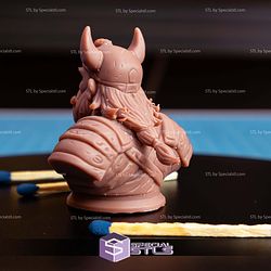 Mini Bust Character Collection STL Viking