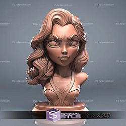 Mini Bust Character Collection STL Wonder Woman