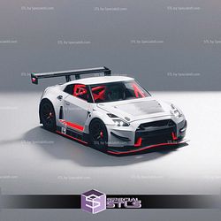 Model Kit Car STL Files GTR GT3