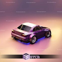 Model Kit Car STL Files Silvia S15 200SX Rocket Bunny