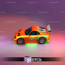 Model Kit Car STL Files Supra Fast and Furious