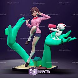 Momo Ayase Kawaii Pose 3D Printer Files