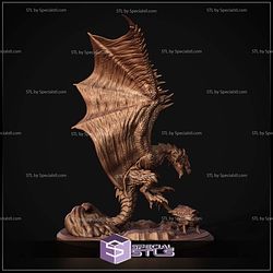 Monster Hunter Rathalos Diorama 3D Printer Files