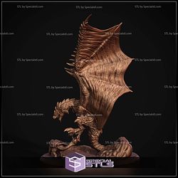 Monster Hunter Rathalos Diorama 3D Printer Files