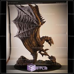 Monster Hunter Rathalos Diorama 3D Printer Files