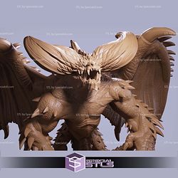 Nergigante Demon Monster Hunter 3D Printer Files