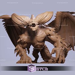 Nergigante Demon Monster Hunter 3D Printer Files