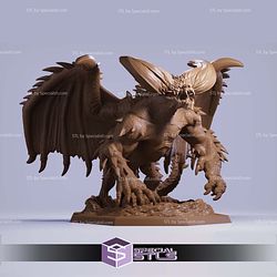 Nergigante Demon Monster Hunter 3D Printer Files