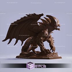 Nergigante Demon Monster Hunter 3D Printer Files