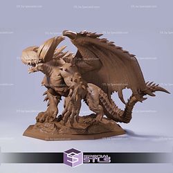 Nergigante Demon Monster Hunter 3D Printer Files