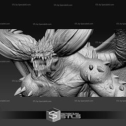Nergigante Demon Monster Hunter 3D Printer Files