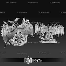 Nergigante Demon Monster Hunter 3D Printer Files