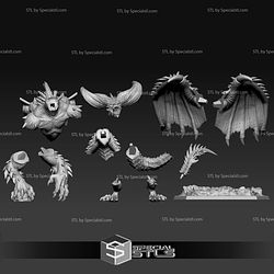 Nergigante Demon Monster Hunter 3D Printer Files