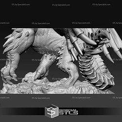 Nergigante Demon Monster Hunter 3D Printer Files