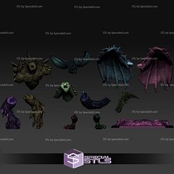 Nergigante Demon Monster Hunter 3D Printer Files