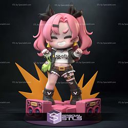 Nicole Demara Speaker Chibi ZZZ 3D Printer Files