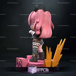 Nicole Demara Speaker Chibi ZZZ 3D Printer Files