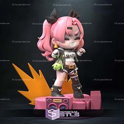 Nicole Demara Speaker Chibi ZZZ 3D Printer Files