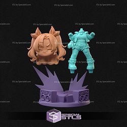 Nicole Demara Speaker Chibi ZZZ 3D Printer Files