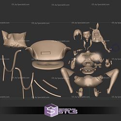 Pekomama Hololive NSFW Sofa 3D Printer Files