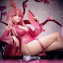 Qipao Yae Miko Genshin Impact 3D Printer Files