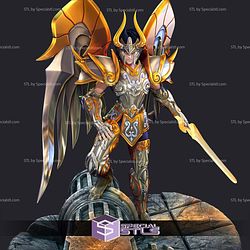 Saint Seiya Capricorn Shura Divine 3D Printer Files