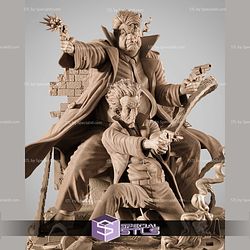 Sam and Twitch Diorama 3D Printer Files