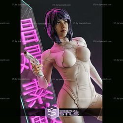 Scarlett Motoko Kusanagi 3D Printer Files