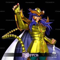 Scorpio Milo 203mm Saint Seiya 3D Printer Files