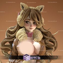 Shiny Eva Eevee Pokemon Girl 3D Printer Files