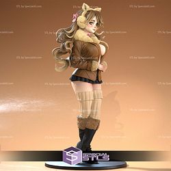 Shiny Eva Eevee Pokemon Girl 3D Printer Files