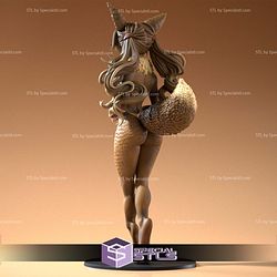 Shiny Eva Eevee Pokemon Girl 3D Printer Files